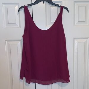 Old Navy Burgundy Tank Top